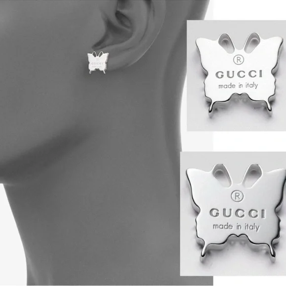 Gucci .925 🦋 Stud Earrings